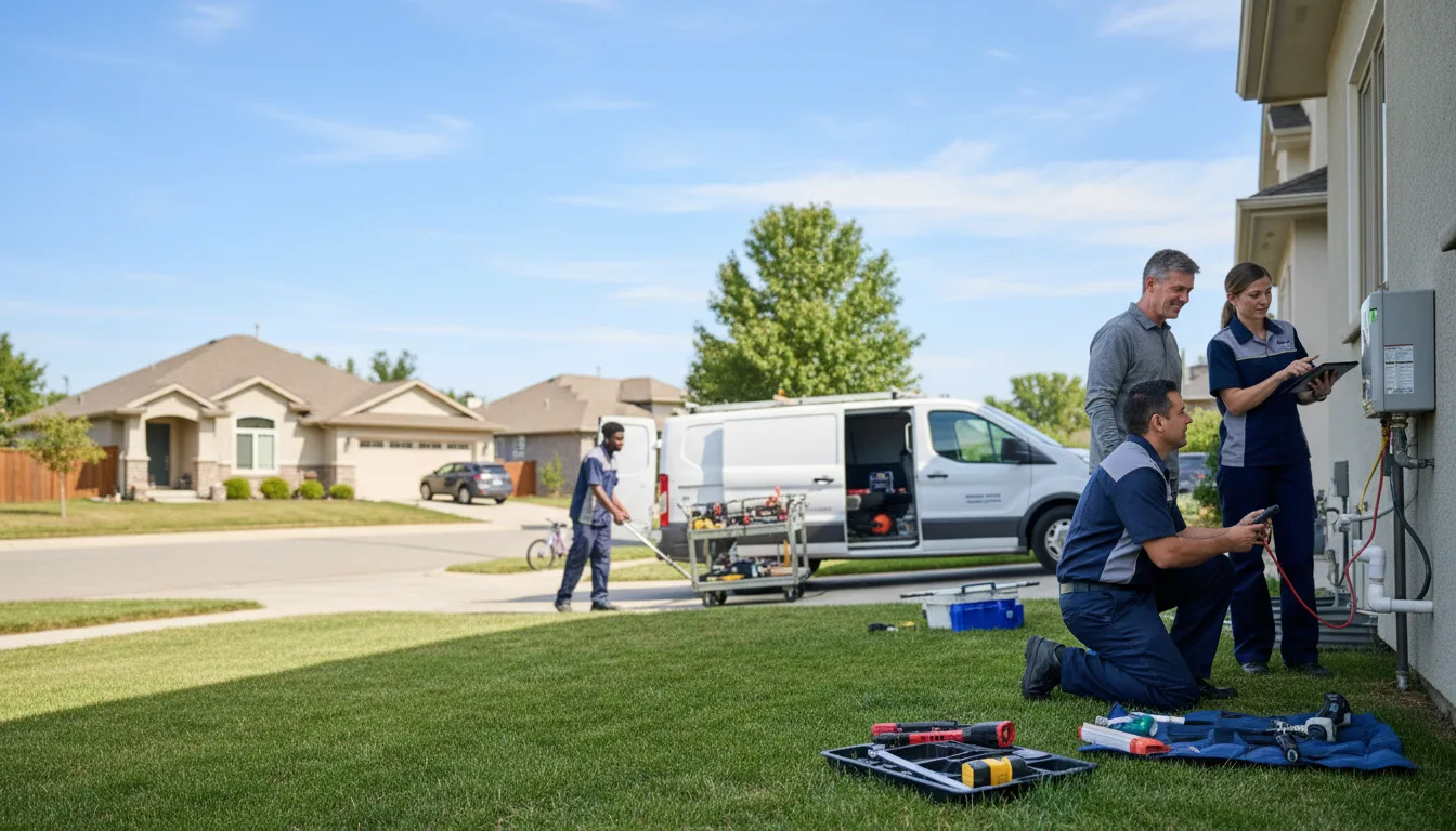 Tankless water heater service in Kaysville, UT